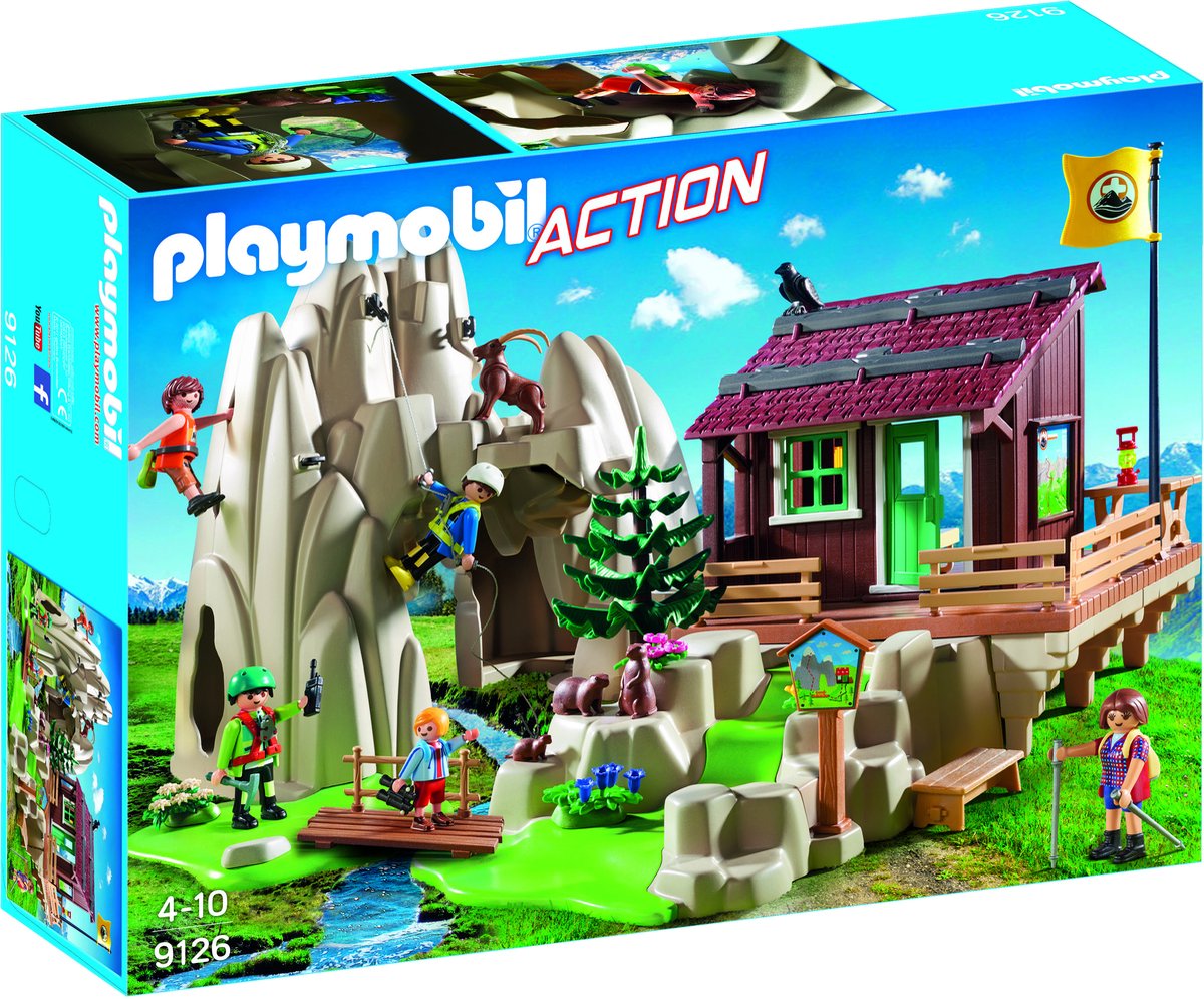 PLAYMOBIL Bergbeklimmers met berghut  - 9126 — afbeelding 12