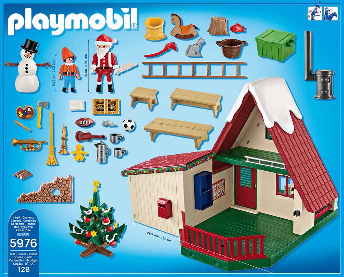 PLAYMOBIL Bij de Kerstman Thuis - 5976