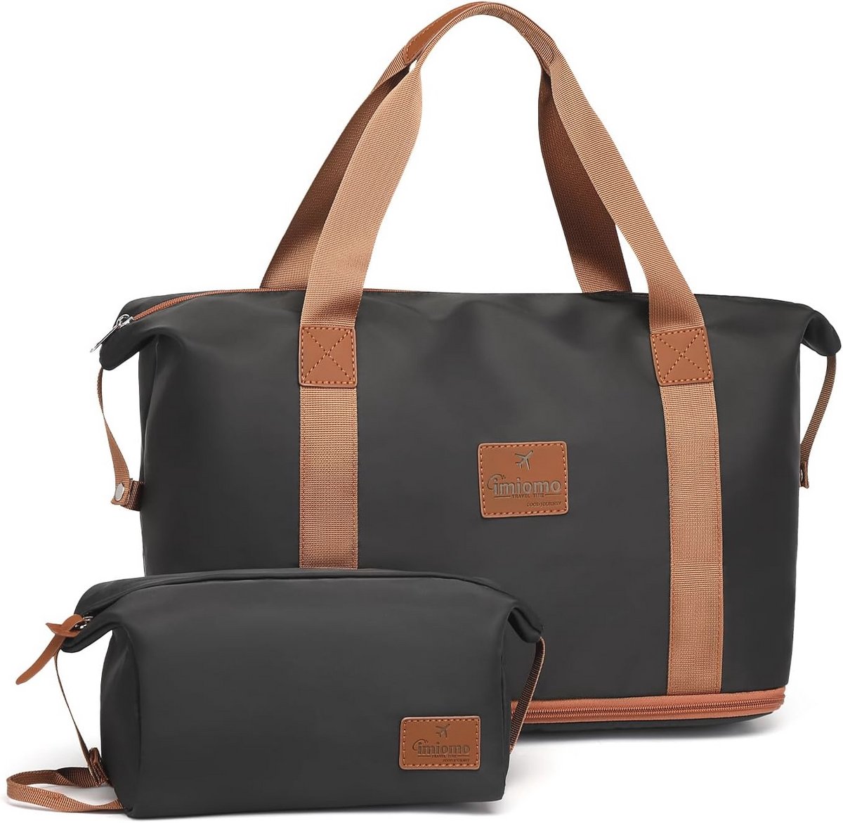 Opvouwbare Dames Sporttas voor Korte Reizen en Gym - Waterdichte Weekend Handbagage