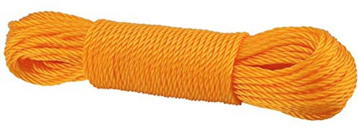 Nylon Touw - 20m Kledinglijn voor Buiten, Geschikt voor Tuin en Kamperen, 4 Kleuren Beschikbaar