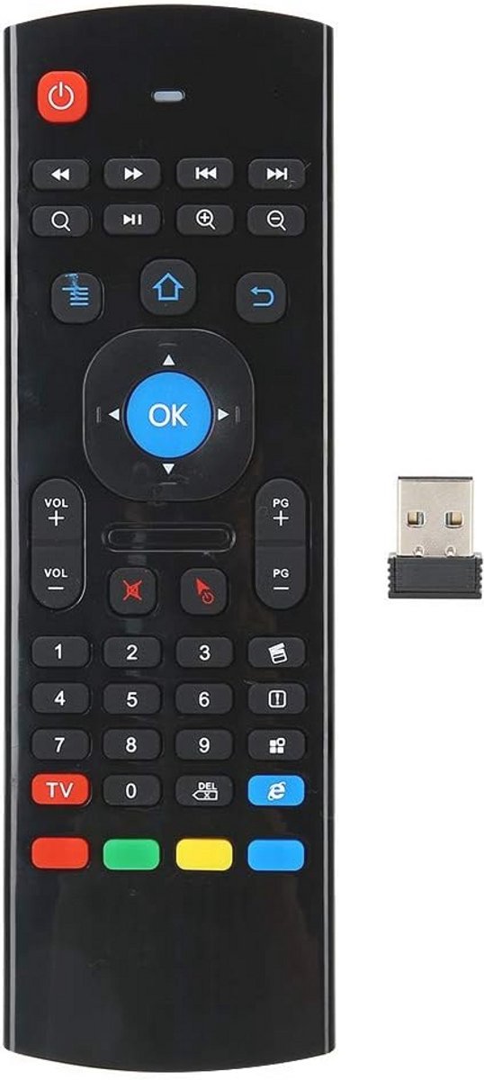 Draadloze Universele Afstandsbediening met Bewegingssensor voor TV en PC