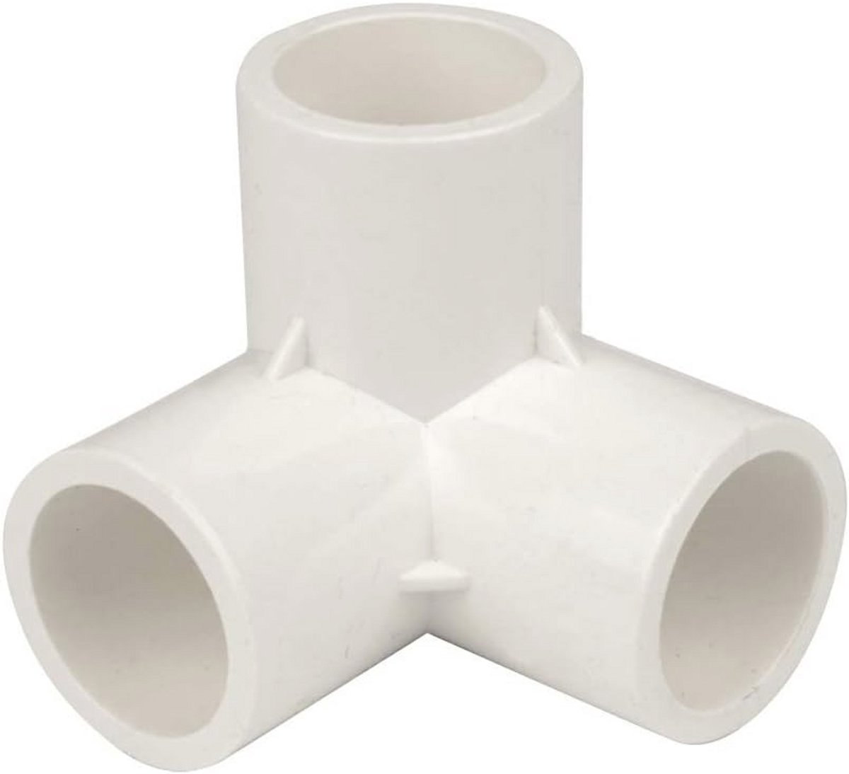 10 Stuks 3- en 4-Manieren PVC Connectoren voor Zware Kassen en Meubelbouw