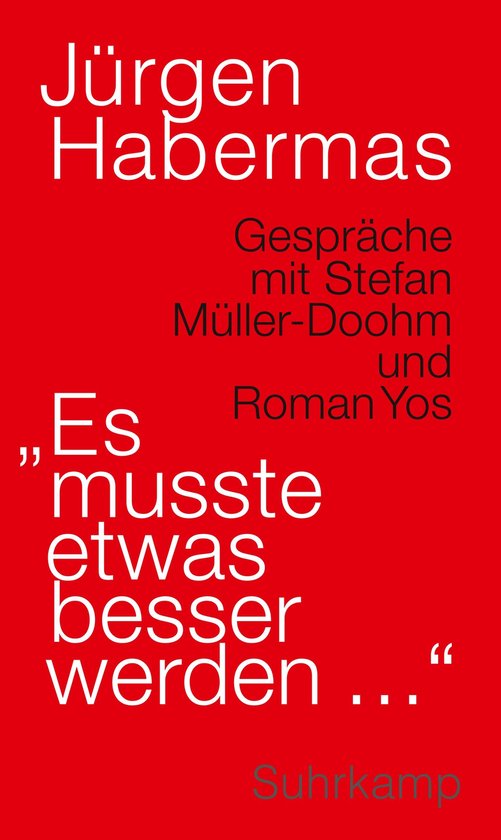 »Es musste etwas besser werden …« - cover
