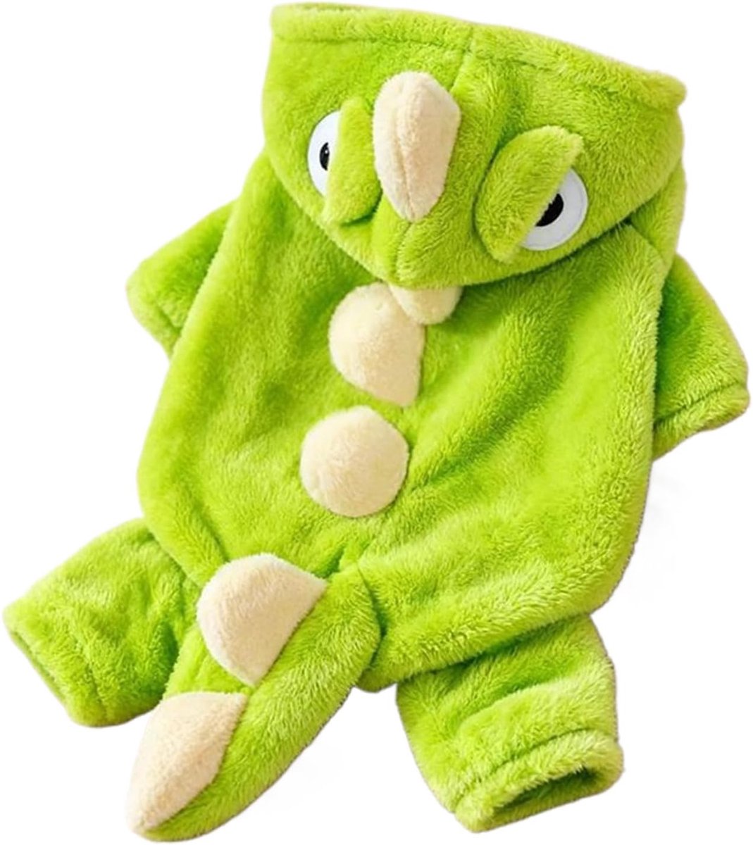 Hondenhoodie - Winddichte hondenjas met capuchon - Warme en comfortabele puppykleding - Hondenjas met fleecevoering - Geschikt voor besneeuwde dagen, buitentraining, enz. - Maat M - Groen