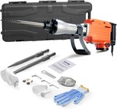VEVOR Sloophamers Krachtige Betonbreker Rlektrische Breekhamer 2200w 286mm 2 Beitelset