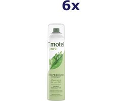 6x Timotei pure droogshampoo 245ml thé vert