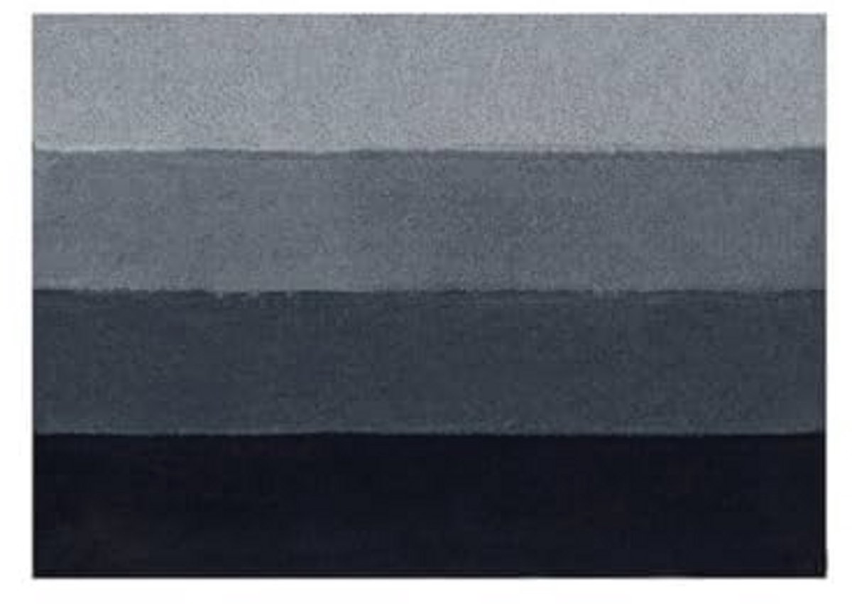 Fluffy Microfibre Badmat voor Douche en Badkuip, Antislip, 55 x 65 cm, Grijs