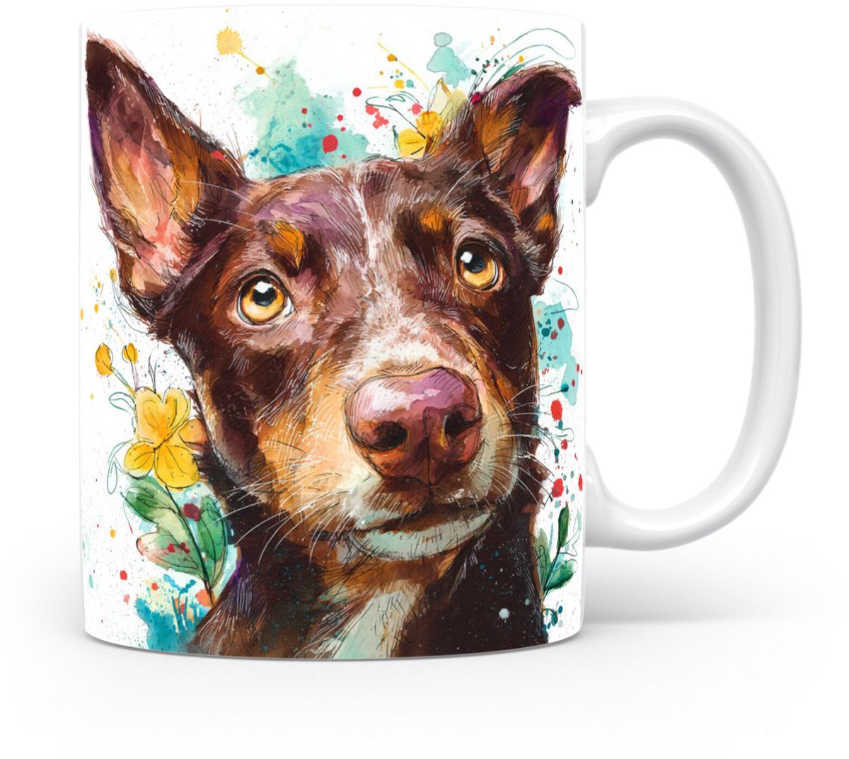 Beker Australische Kelpie