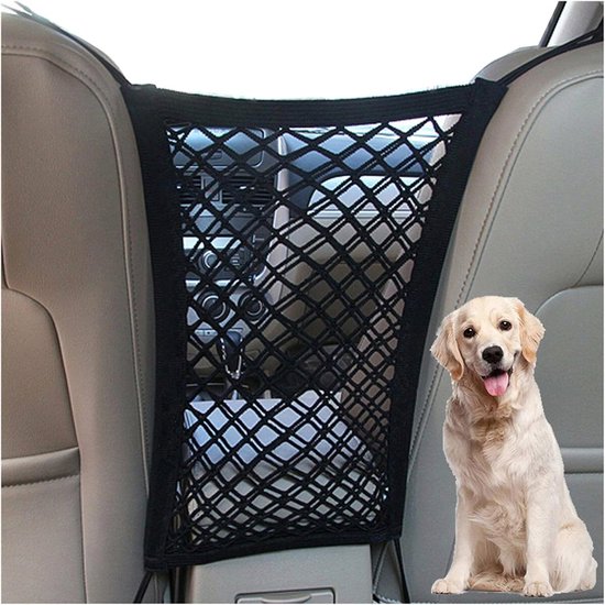 PULUZ Pet Dog Fence - Autohek van gaas met opbergvak voor ...