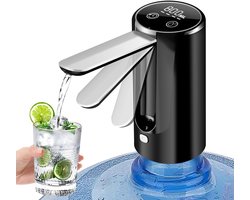 5L Fles Dispenser - Opvouwbare Universele Waterfles Pomp - Automatische Mobiele Elektrische Drinkpomp - Lage Geluidsweergave - Waterdispenser - Draagbare Drinkoplossing - Elektrische Waterpomp - Reizen - Thuis - Kantoor - Outdoor - Praktisch Drinken