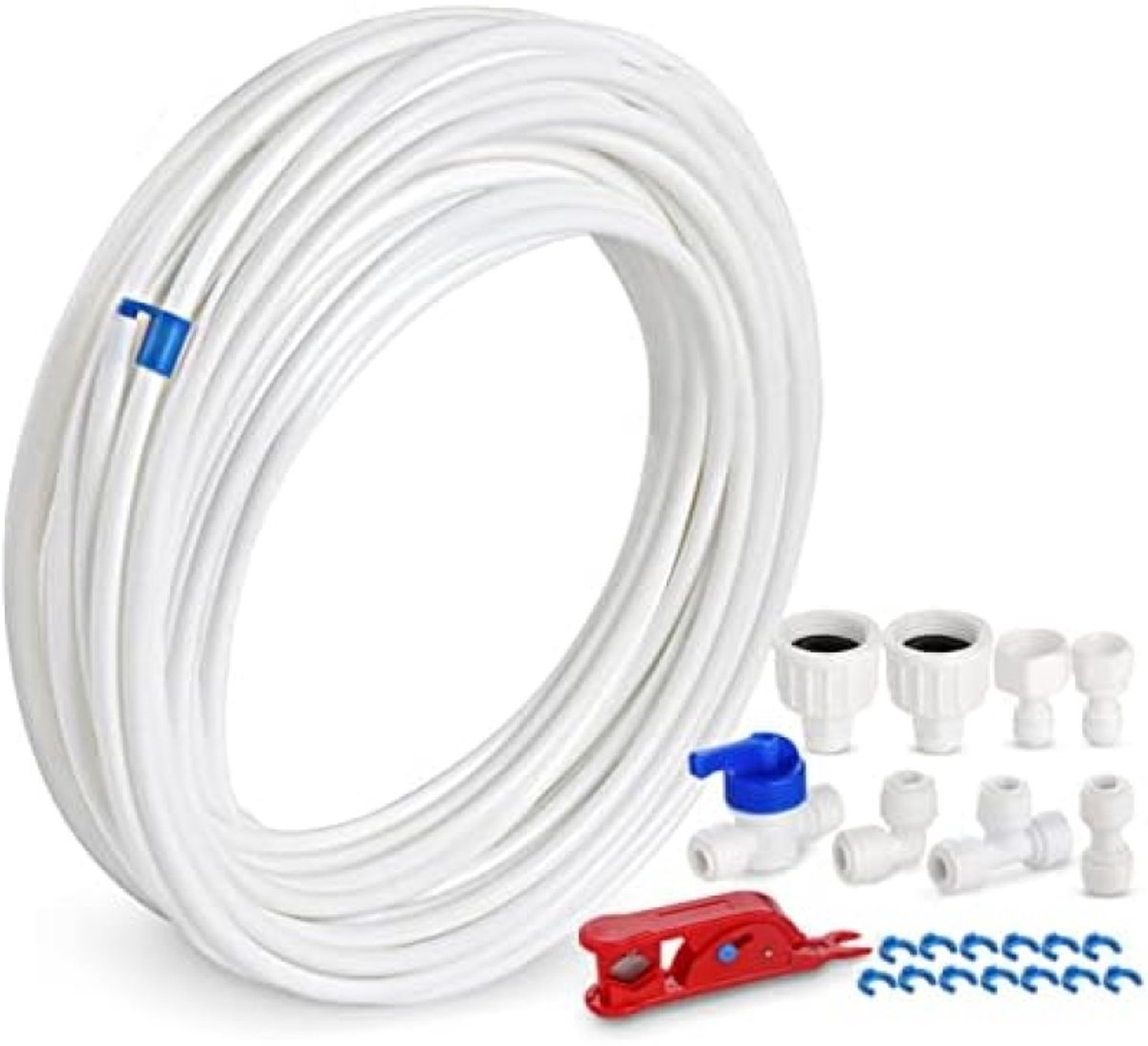 ST TRADİNG Universele Watertoevoerslang - 15 meter - Voor koelkasten en filtersystemen