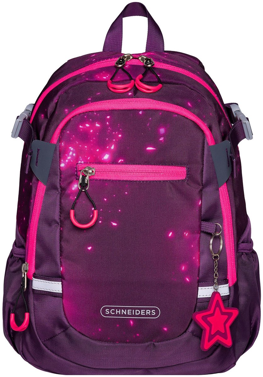 Schneiders rugzak Kids Backpack 11L Berry Cosmos (rood)paars