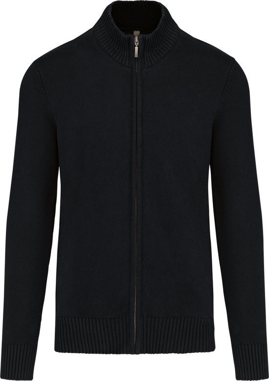 Scandinavisch Gebreid Teddy Wintervest heren donkerblauw kopen? - - €49,95