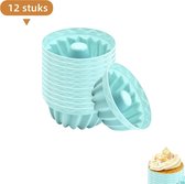 ARIOU Muffin Vormen - Muffin Pan, Siliconen Bakmuffins, 7 Cupcake Bakvormen, Cupcake Pannen Siliconen Mallen, Muffin Blikken, Keuken Bakken Gadgets