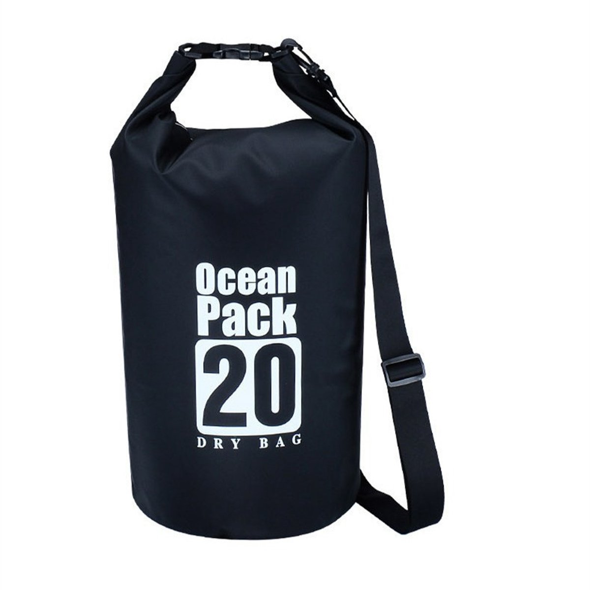 Go Go Gadget - Waterdichte tas - Dry bag - Survival - Noodpakket - 20 Liter - 1 stuk - Zwart