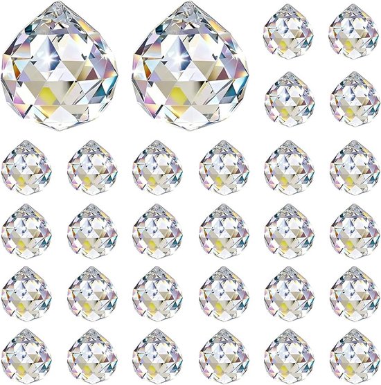 Bobo Transparante Ballonset – 30 Stuks – 45/50/61 Cm – Kristalhelder PVC – Voor Bruiloft, Verjaardag & Feest