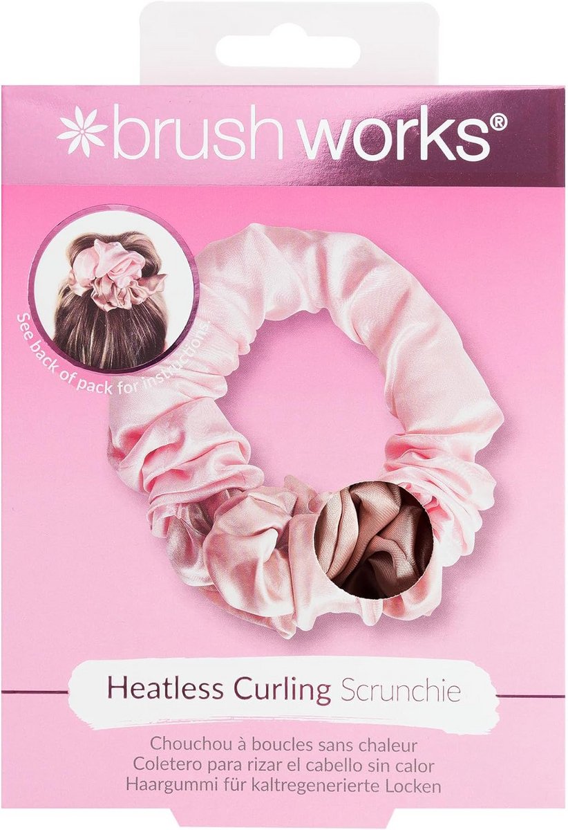 Zachte Heatless Krul Scrunchie voor Makkelijk Stylen