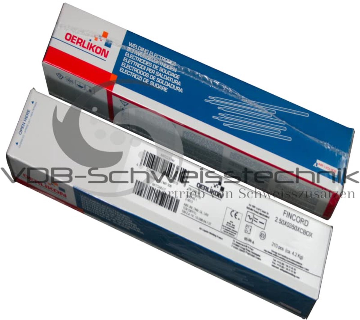 Laselektroden 1,6 x 250 mm - 220 stuks - E6013