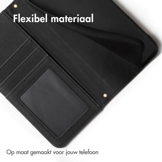 Étui iMoshion adapté à l'étui Samsung Galaxy A54 (5G) avec porte-cartes - Bookcase iMoshion avec cordon - Zwart