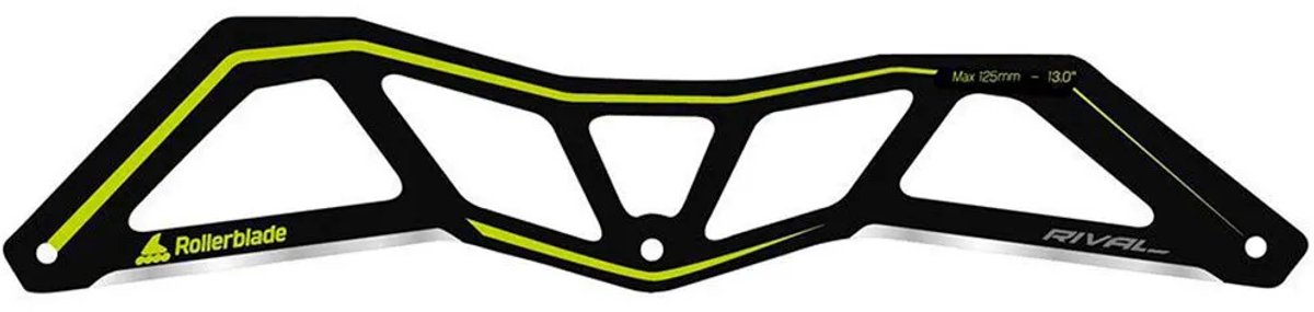 Rollerblade Rival 13” Frame 3×125 Inline Skates Zwart Rollerblade Rival 13” Frame 3×125 Inline Skates Zwart