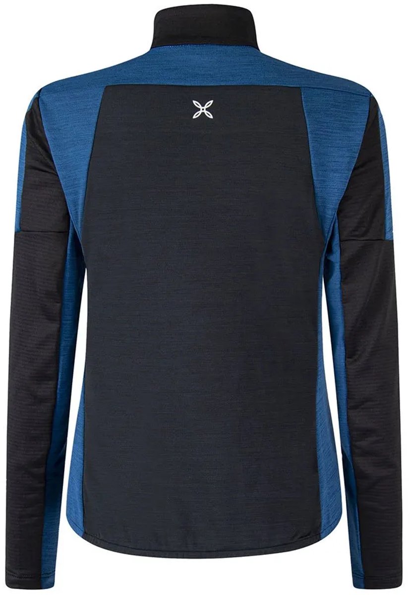 Montura Rock Rose Maglia Fleece Met Volledige Rits Vrouw Zwart