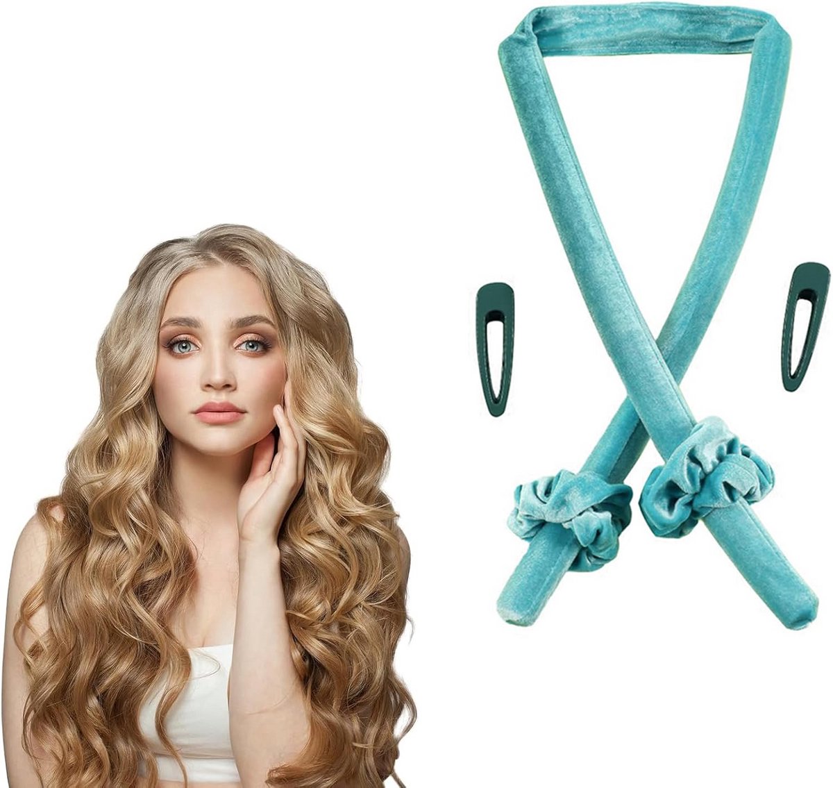 5-delige hittevrije krulset voor doe-het-zelf styling
