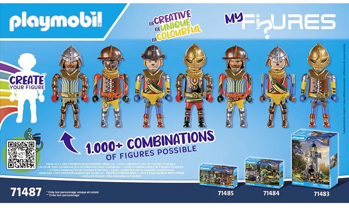 PLAYMOBIL Novelmore My Figures Ridders van Novelmore - 71487 — afbeelding 13