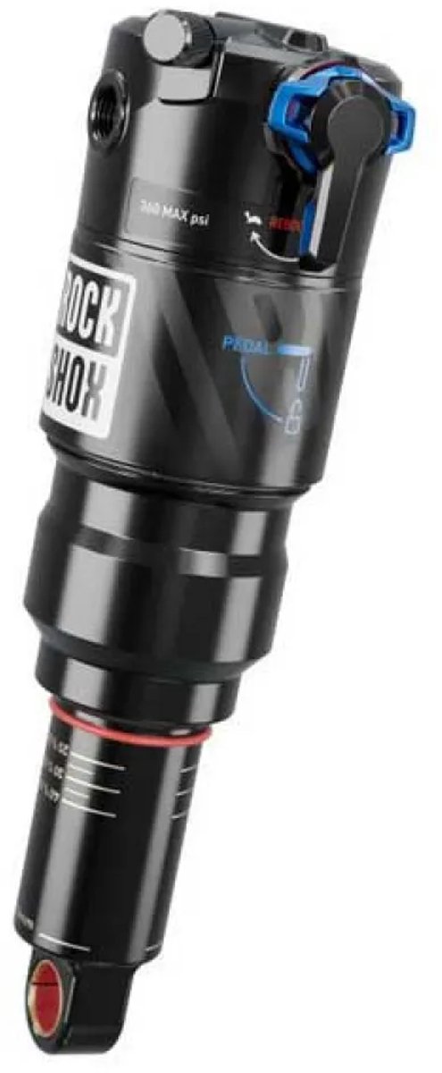Rockshox Deluxe Ultimate Rct Trunnion/standard C2 Schokdemper Zilver 40 mm / 165 mm — afbeelding 2