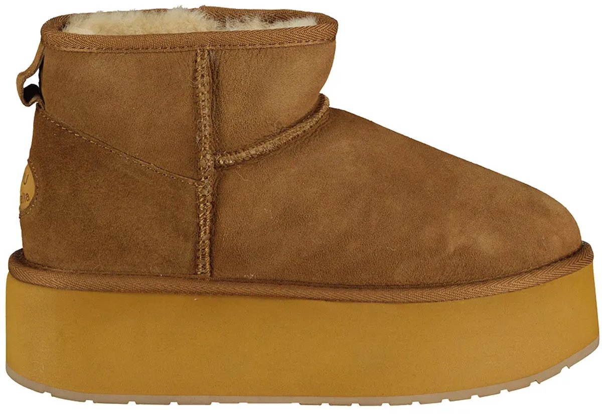 Emu Australia Stinger Micro Flatform Laarzen Bruin EU 38 Vrouw