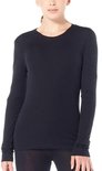 Model in zwart longsleeve thermoshirt.