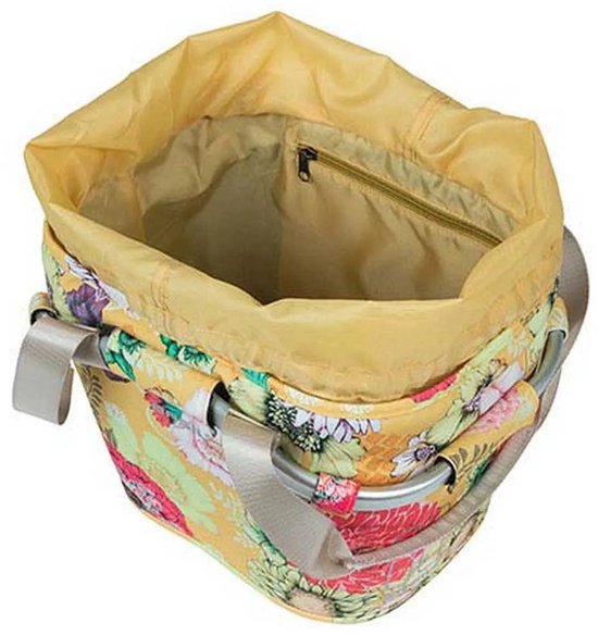 Basil Bloom Field Carry all Fietsmand KF - Voorop - 15 Liter - Geel van Basil — afbeelding 3