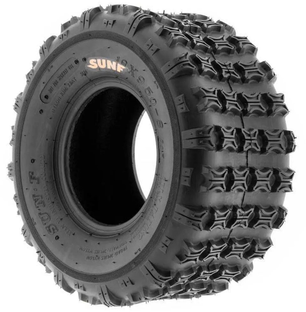 Sun-f A-018 33f 4pr Tl Quadband Zwart 18 x 9.50 / 8