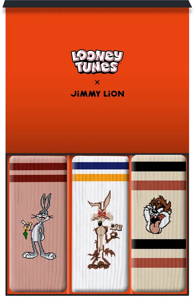Jimmy Lion Looney Tunes Lange Sokken 3 Paren Veelkleurig EU 41-46