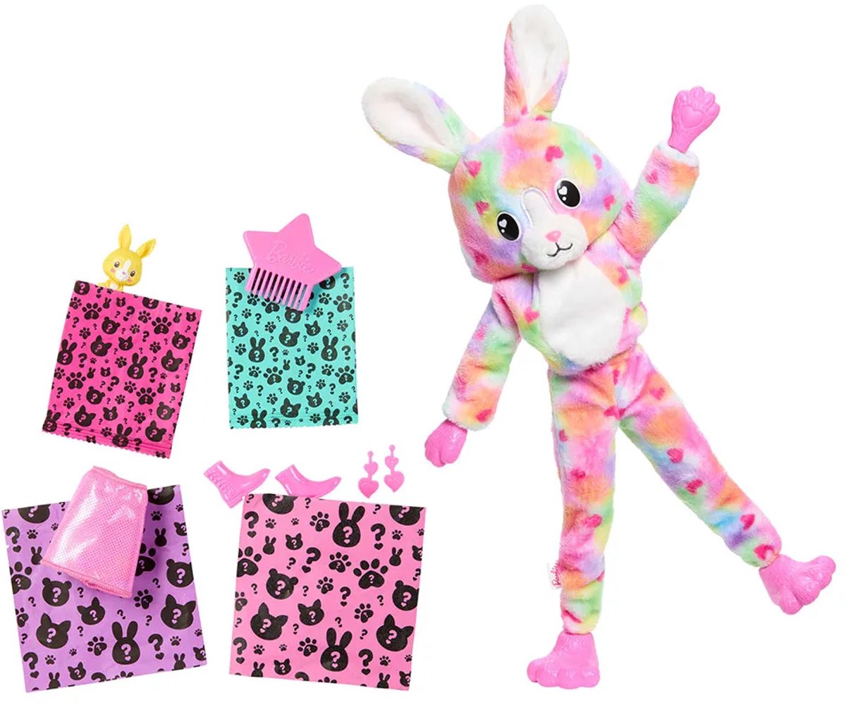 Barbie Cutie Reveal Color Dream - Barbiepop - Konijn — afbeelding 8