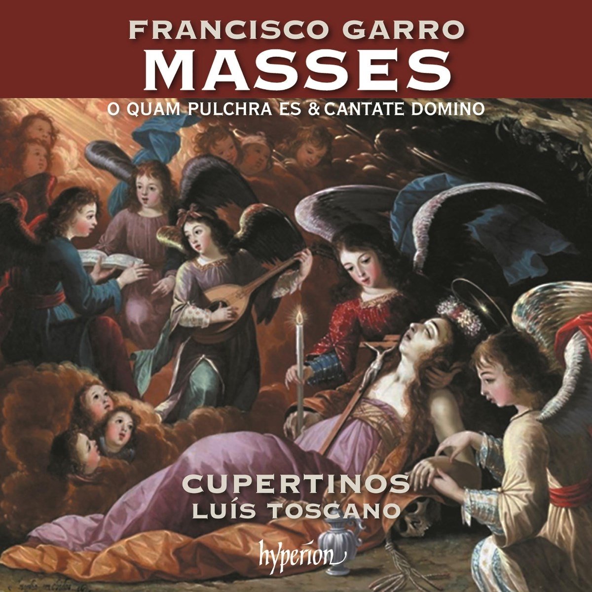 Luis Toscano Cupertinos - Garro: Missa O Quam Pulchra Es & Cantate Domino (CD)