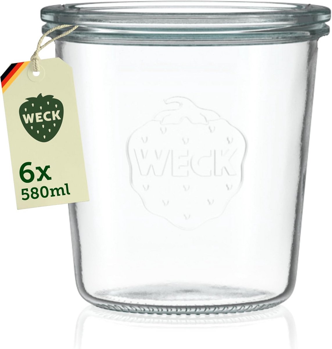 Ronde Velg Mal Pot 580 ML