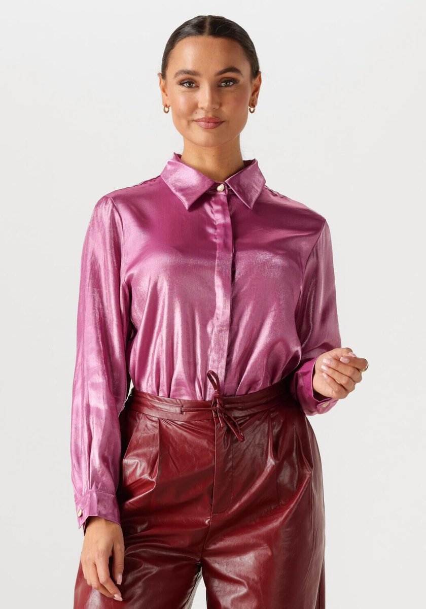 Ydence Blouse Lindsey Dames - Jurken - Fuchsia - Maat XS
