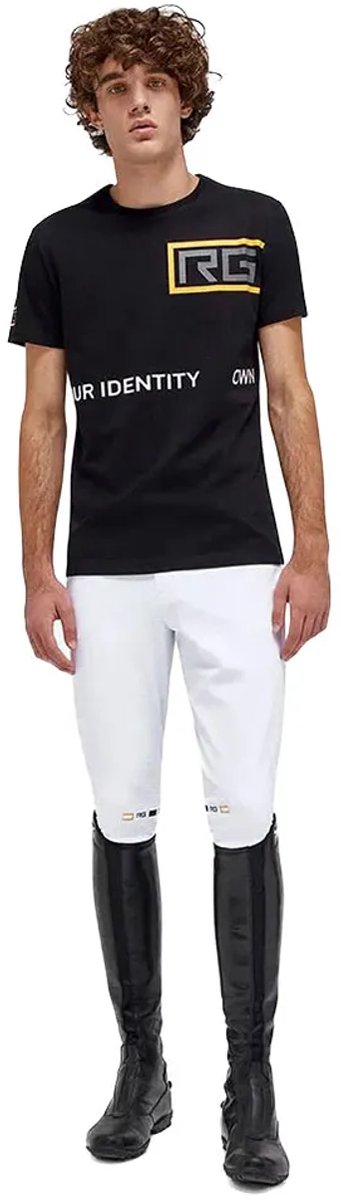 Rg Rider´s Gene Oyi T-shirt Met Korte Mouwen Zwart M Man