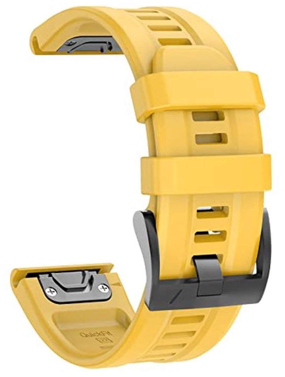 22mm Silic strap voor Fenix 7, 6 en 5 - QuickFit Vervangingsband