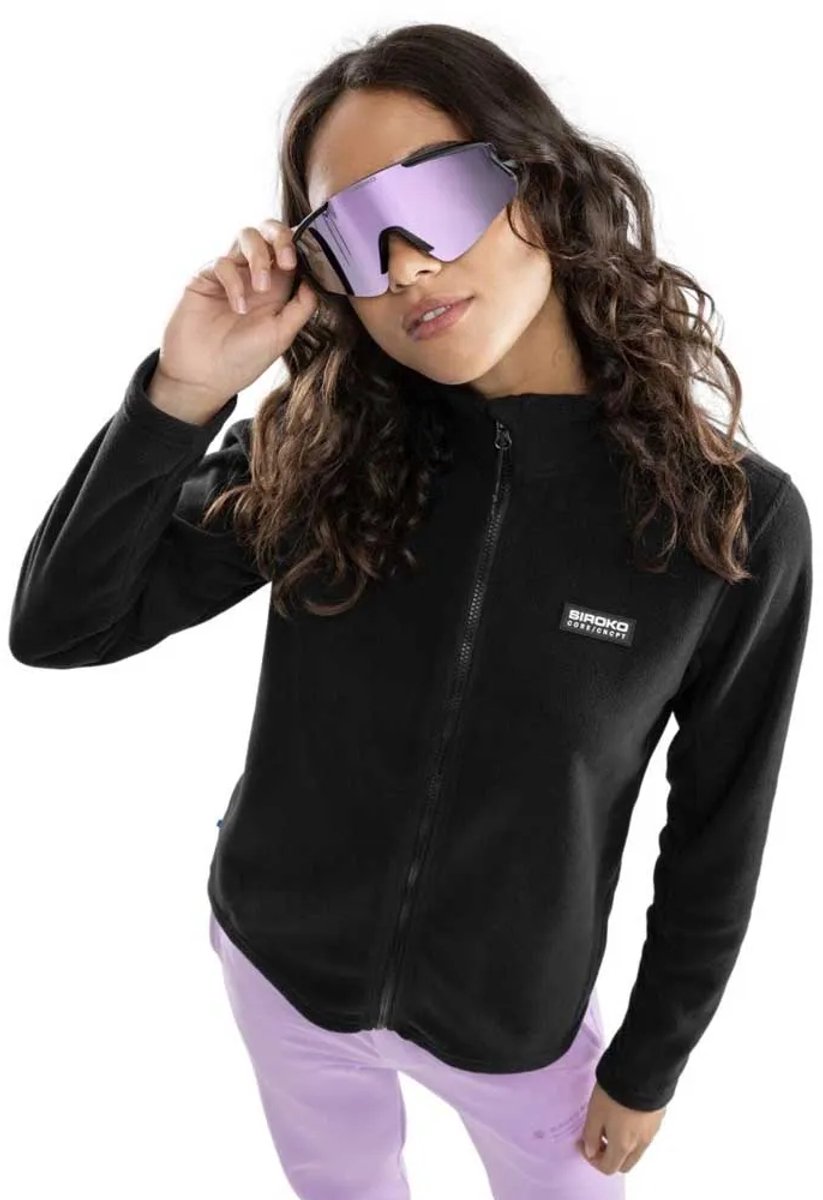 Siroko Core Andermatt Fleece Met Volledige Rits Zwart S Vrouw