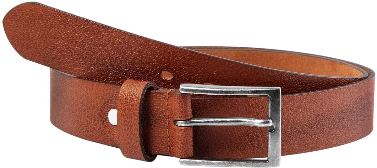 Leonardo Verrelli Leonardo Verrelli herenriem LV0044 90 cm - 140 cm (taille), echt leer in bruin/bruin,