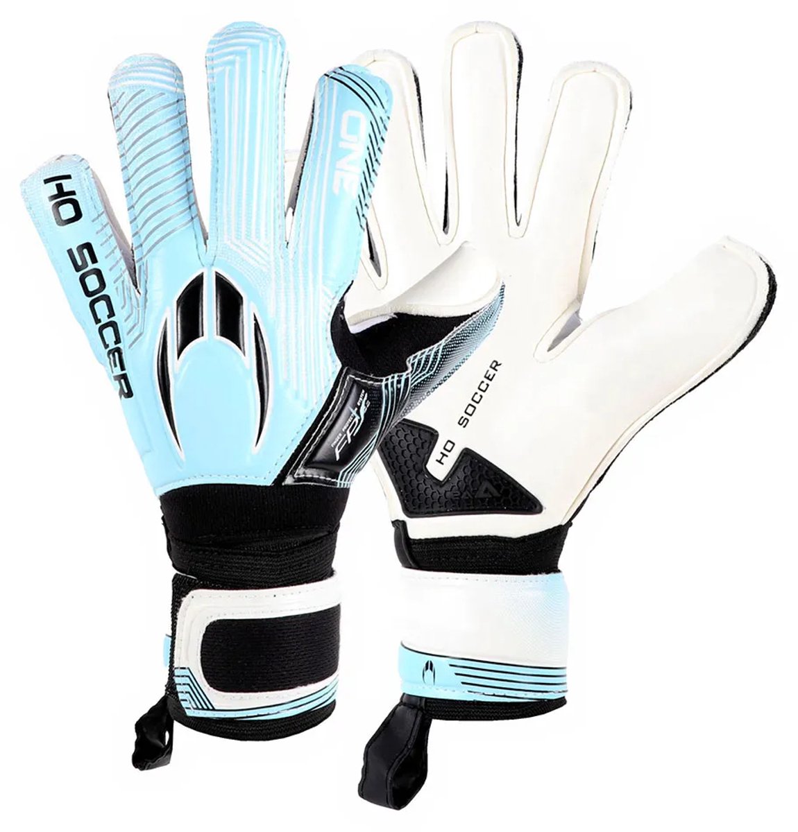 Ho Soccer One Blade Fl Protek Keepershandschoenen Blauw,Zwart 11