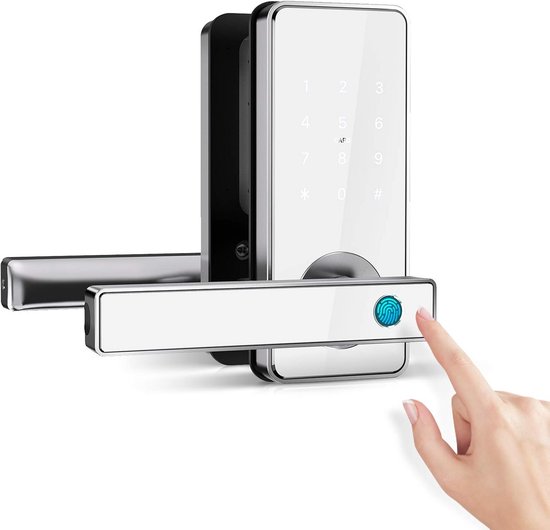 Slimme Vingerafdruk Deurslot met Touchscreen en Keyless Entry | bol