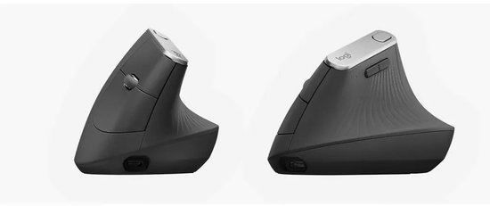 Logitech MX Vertical - Draadloze Ergonomische Muis - Grijs