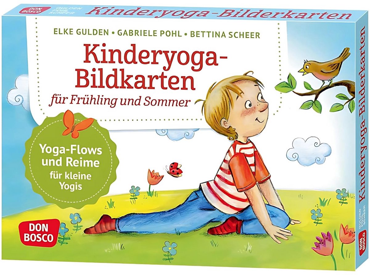Kinderyoga Karten: Seizoensgebonden Yoga-oefeningen voor Kinderen van 4-10 Jaar
