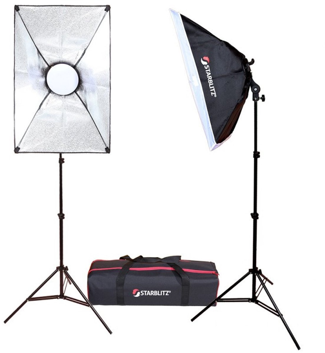 STARBLITZ Komplettes LED-Dauerlicht-Set für Vlogger