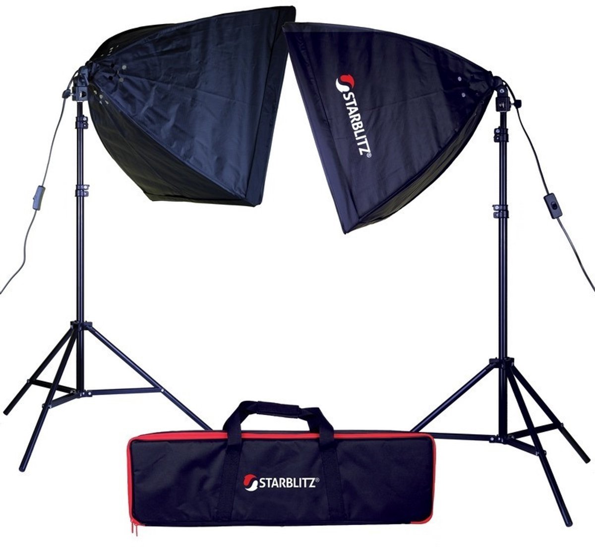 STARBLITZ Dauerlicht-Set für Foto und Video SKITBULB60