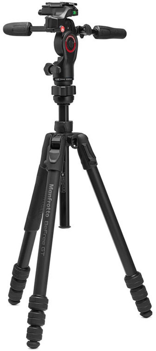 MANFROTTO BEFREE GT PRO Aluminium-Stativset + 3D-Kugelkopf