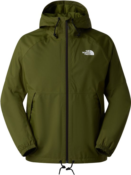 The North Face M ANTORA RAIN HOODIE Heren Outdoorjas - Groen