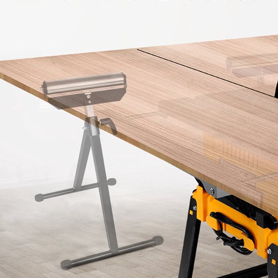 Froadp Rolbokken 2 Stuks Hoogte Verstelbare Rollenstanders 68-107 cm Vouwbare Staal Werkblokken met Antirutsch Voeten Draagvermogen tot 60 kg van Froadp — afbeelding 3